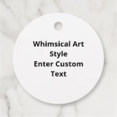 Étiquettes Cadeau Favor Tags (Dos)