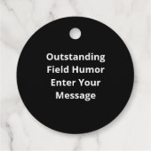 Étiquettes Cadeau Favor Tags (Dos)