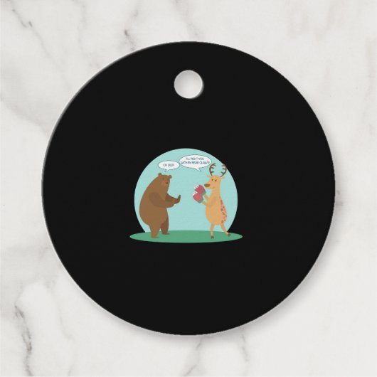 Étiquettes Cadeau Favor Tags (Devant)