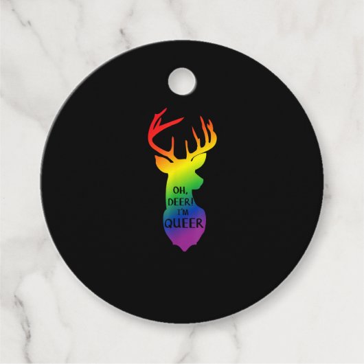 Étiquettes Cadeau Favor Tags (Devant)