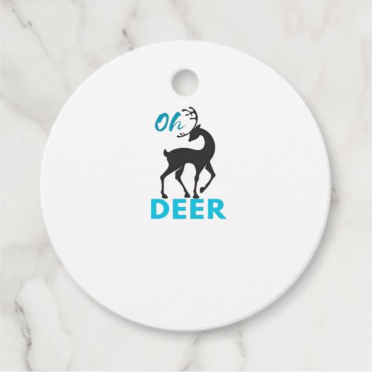 Étiquettes Cadeau Favor Tags (Devant)