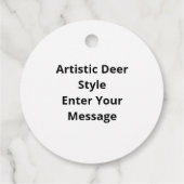 Étiquettes Cadeau Favor Tags (Dos)