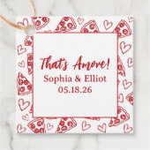 Étiquettes Cadeau Favoris Mots-clés (Devant)