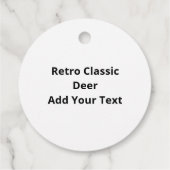 Étiquettes Cadeau Favoris Tags (Dos)
