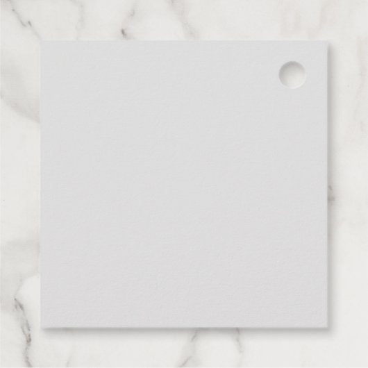 Étiquettes Cadeau Favoriser la balise pour Mariage avec mariée et ch (Dos)