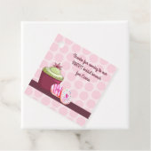 Étiquettes Cadeau Favoriser le brunch nuptial de la balise (En situation)