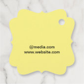 Étiquettes Cadeau Favoriser les balises (Dos)