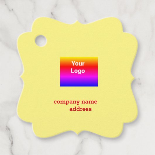 Étiquettes Cadeau Favoriser les balises (Devant)