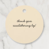 Étiquettes Cadeau Favoriser les balises (Dos)