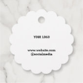 Étiquettes Cadeau Favoriser les balises (Dos)