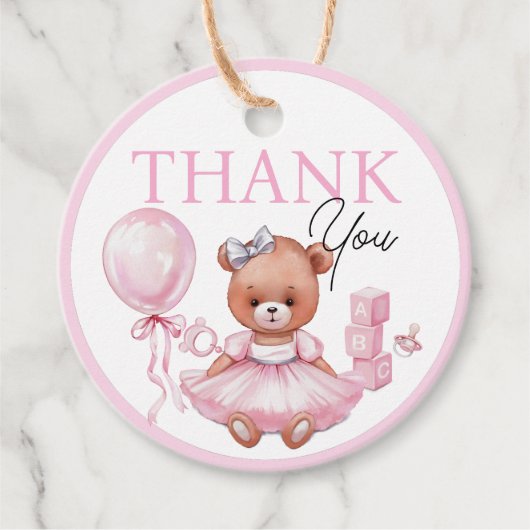 Étiquettes Cadeau Favoriser les balises (Devant)