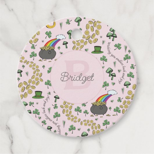 Étiquettes Cadeau Favoriser les balises (Devant)