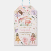 Étiquettes-cadeau Fée de la princesse Whimsical fête d'anniversaire  (Devant)