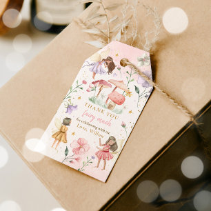 Étiquettes-cadeau Fée de la princesse Whimsical fête d'anniversaire 