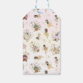 Étiquettes-cadeau Fée florale magique | Anniversaire (Dos)