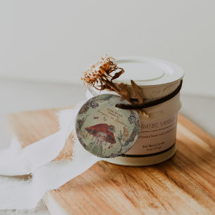 Étiquettes Cadeau Fée magique de la forêt d'automne   Anniversaire