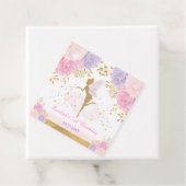 Étiquettes Cadeau Fée magique Pixie Jardin Floral Fille d'anniversai (En situation)