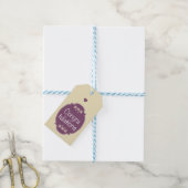 Étiquettes-cadeau Félicitations (Avec de laficelle)