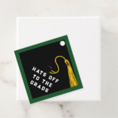 Étiquettes Cadeau Félicitations pour la certification écologique (En situation)