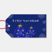 Étiquettes-cadeau Feliz Navidad (Dos (Horizontal))