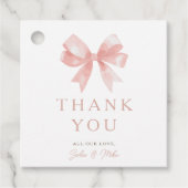 Étiquettes Cadeau Feminine Coquette Bébé (Devant)