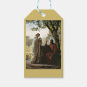 Étiquettes-cadeau Femme au puits, (Devant)