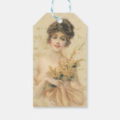 Étiquettes-cadeau Femmes vintages (Dos)