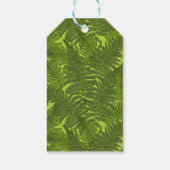 Étiquettes-cadeau Ferme en vert (Dos)