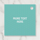 Étiquettes Cadeau Ferme fraîche (Dos)