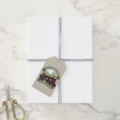 Étiquettes-cadeau Fermier de Vintage Farm Tractor (Avec de la ficelle)