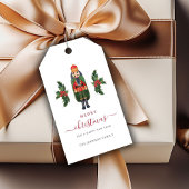 Étiquettes-cadeau Festif Nutcracker Joyeux Noël
