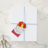 Étiquettes-cadeau Festival d'automne chinois Moon (Avec de laficelle)