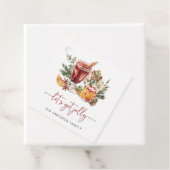 Étiquettes Cadeau Fête (En situation)