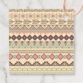 Étiquettes Cadeau Fête Anniversaire de enfant Wild Boho (Dos)