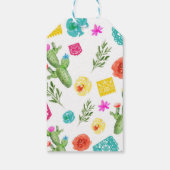 Étiquettes-cadeau Fête Anniversaire Invitation soirée mexicaine (Dos)