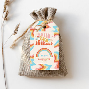 Étiquettes-cadeau Fête Bachelorette Dazed Et Engagé Favoriser