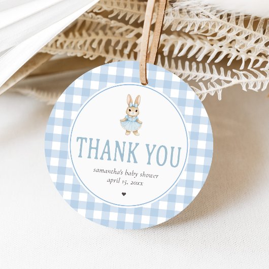 Étiquettes Cadeau Fête bébé Somebunny