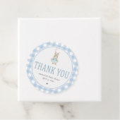 Étiquettes Cadeau Fête bébé Somebunny (En situation)