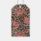 Étiquettes-cadeau Fête d'anniversaire avec impression animale et fle (Dos)