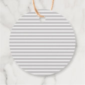 Étiquettes Cadeau Fête d'anniversaire de dinosaure Fossil (Dos)