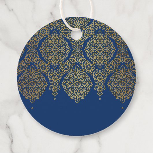 Étiquettes Cadeau Fête d'anniversaire de filles à l'indienne merci d (Dos)