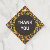 Étiquettes Cadeau Fête d'anniversaire de la construction (Dos)