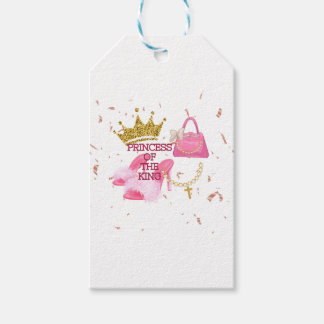 Étiquettes-cadeau Fête d'anniversaire de la princesse