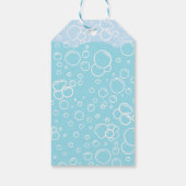 Étiquettes-cadeau Fête d'anniversaire de l'Axolotl rose (Dos)