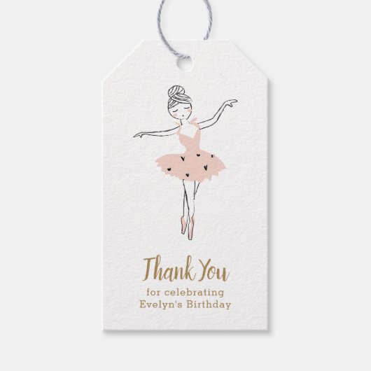 Étiquettes-cadeau Fête d'anniversaire de l'état du centre (Devant)