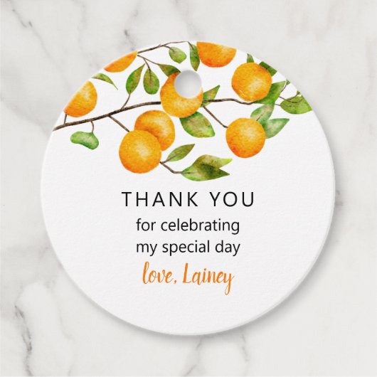 Étiquettes Cadeau Fête d'anniversaire de Little Cutie (Devant)