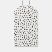 Étiquettes-cadeau Fête d'anniversaire de Wild Jungle Leopard pour ad (Dos)