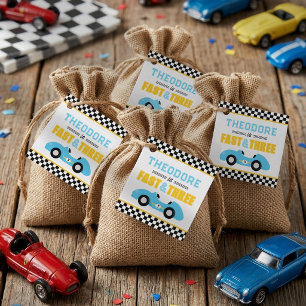 Étiquettes Cadeau Fête d'anniversaire des 3 ans de Fast & Three Voit