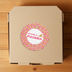 Étiquettes Cadeau Fête d'anniversaire des enfants Pizza Party