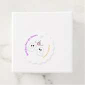 Étiquettes Cadeau Fête d'anniversaire d'Halloween | Éffrayant Dancef (En situation)